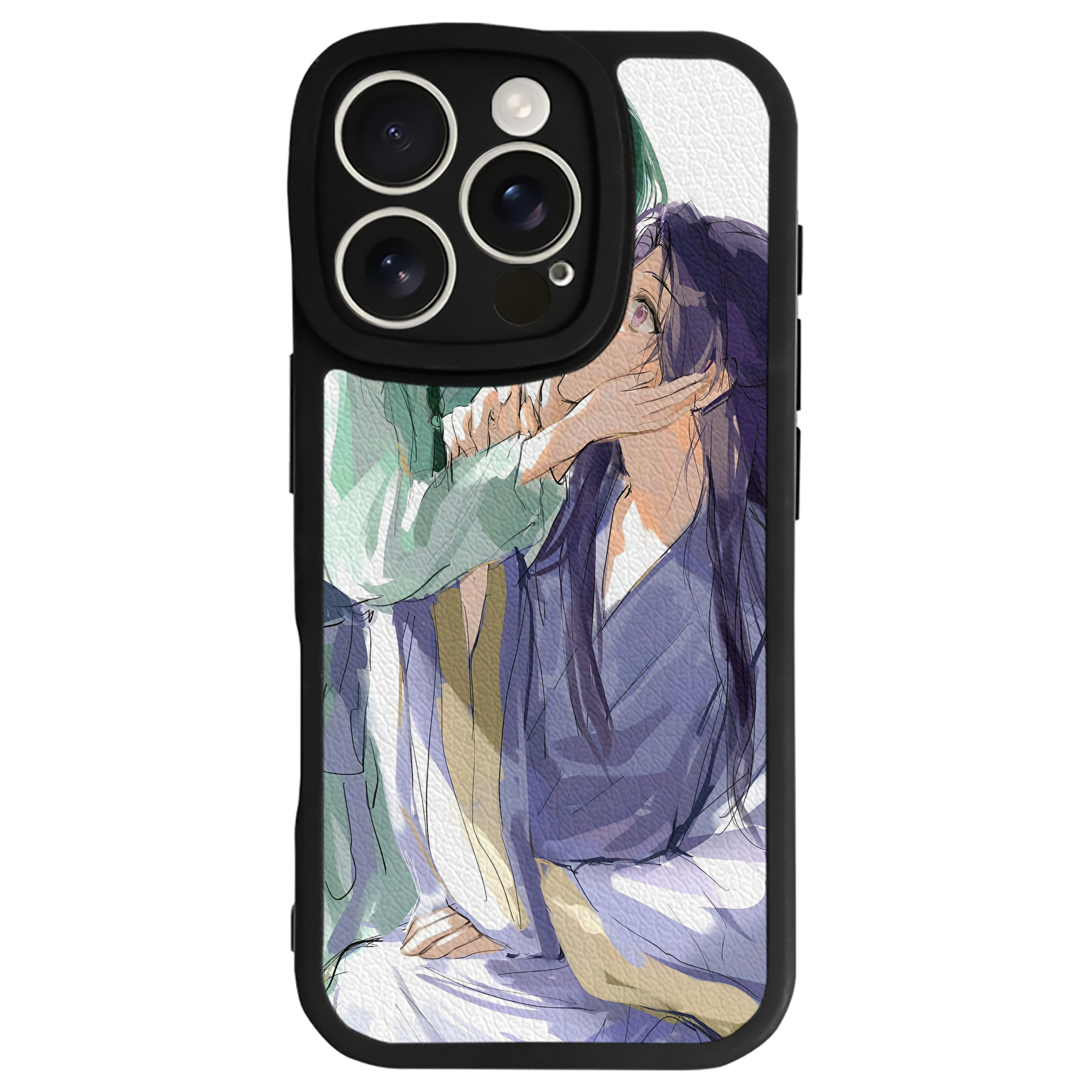 薬屋のひとりごと The Apothecary Diaries 【iPhone 16シリーズ対応】シリコンスマホケース（レザー調） 材質：シリコン